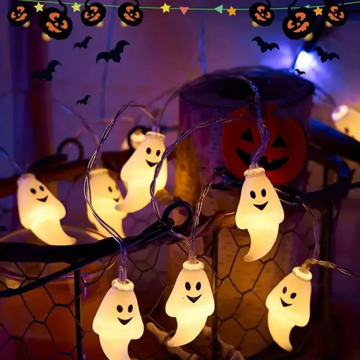 Battery Ghost LED String Light - Led Fairy String Lights incelemesi ve fiyatı