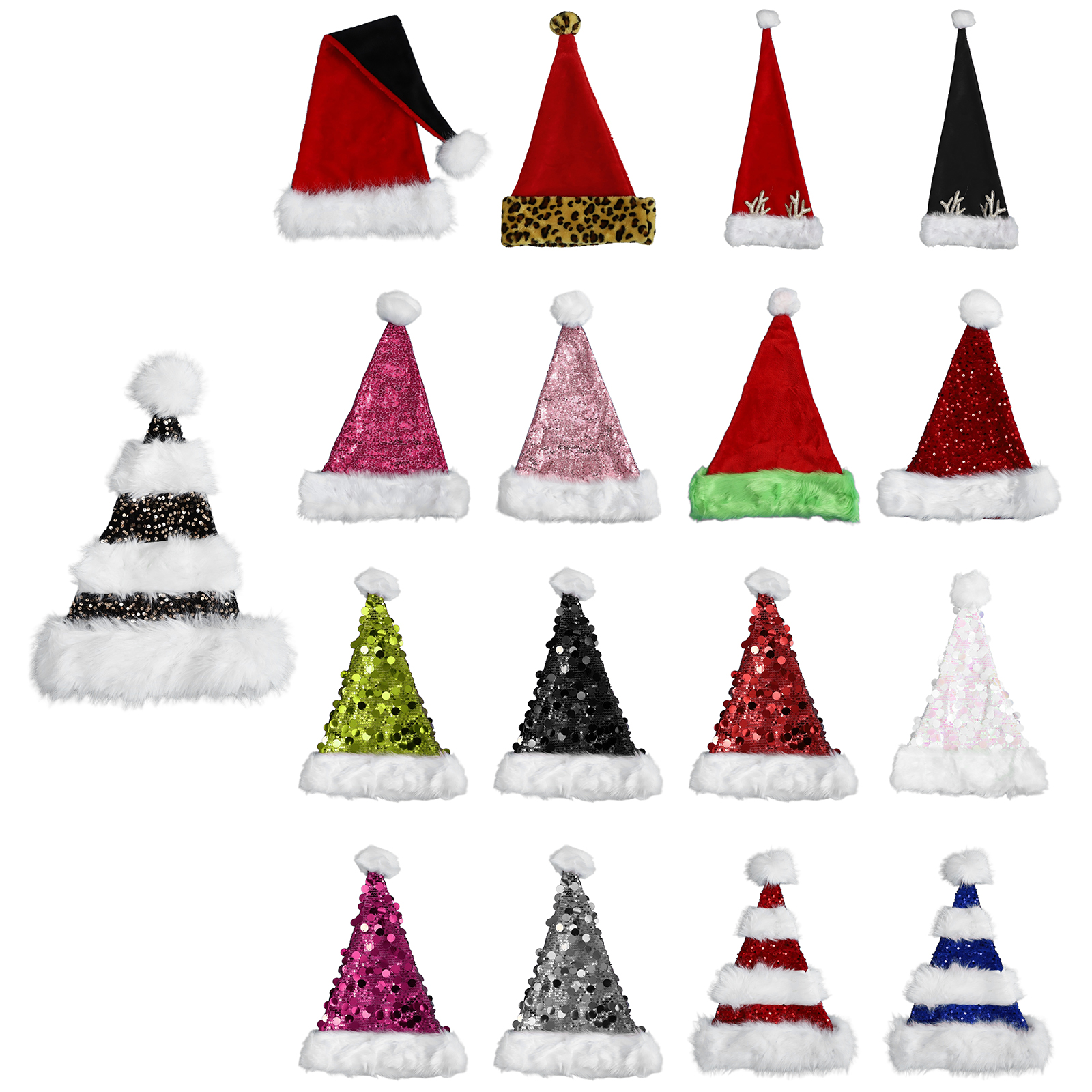 Adults Christmas Santa Hat Sof - Santa Hat Plush incelemesi ve fiyatı