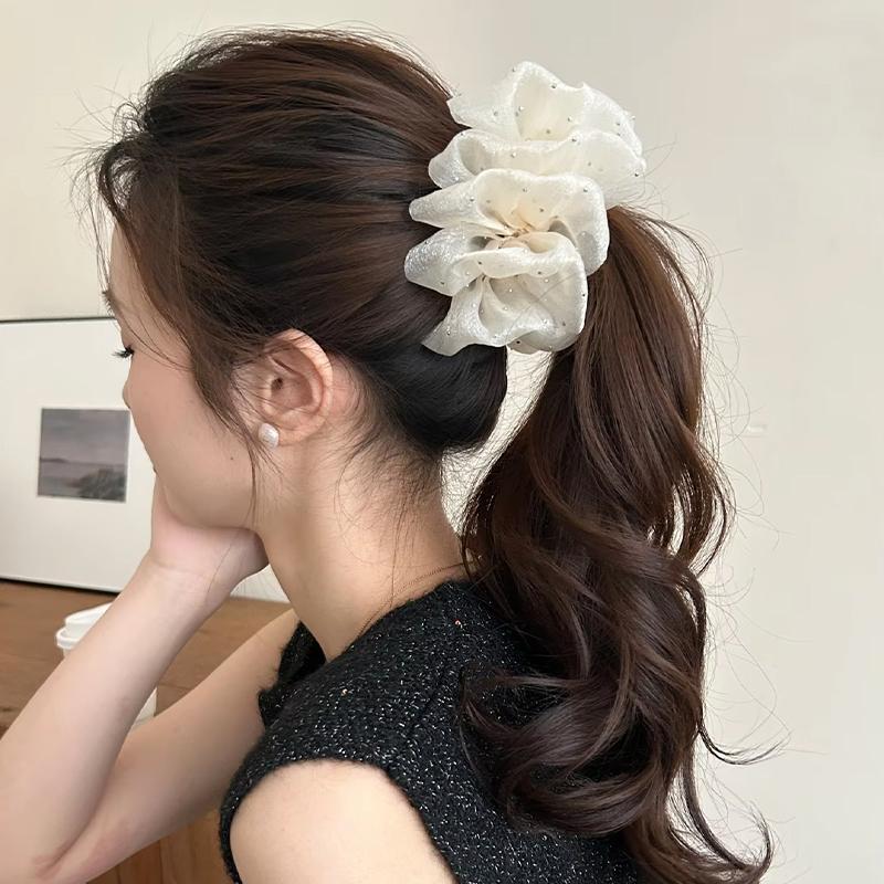 Fashion Elegant Flower Clip Re - Ribbon Bow Gift incelemesi ve fiyatı