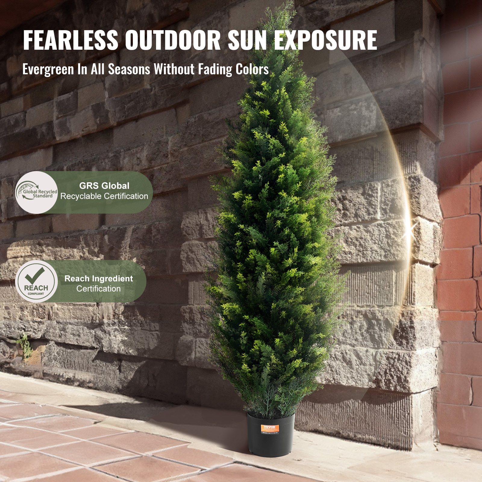 SucceBuy Artificial Cedar Topi - Christmas Tree Artificial incelemesi ve fiyatı