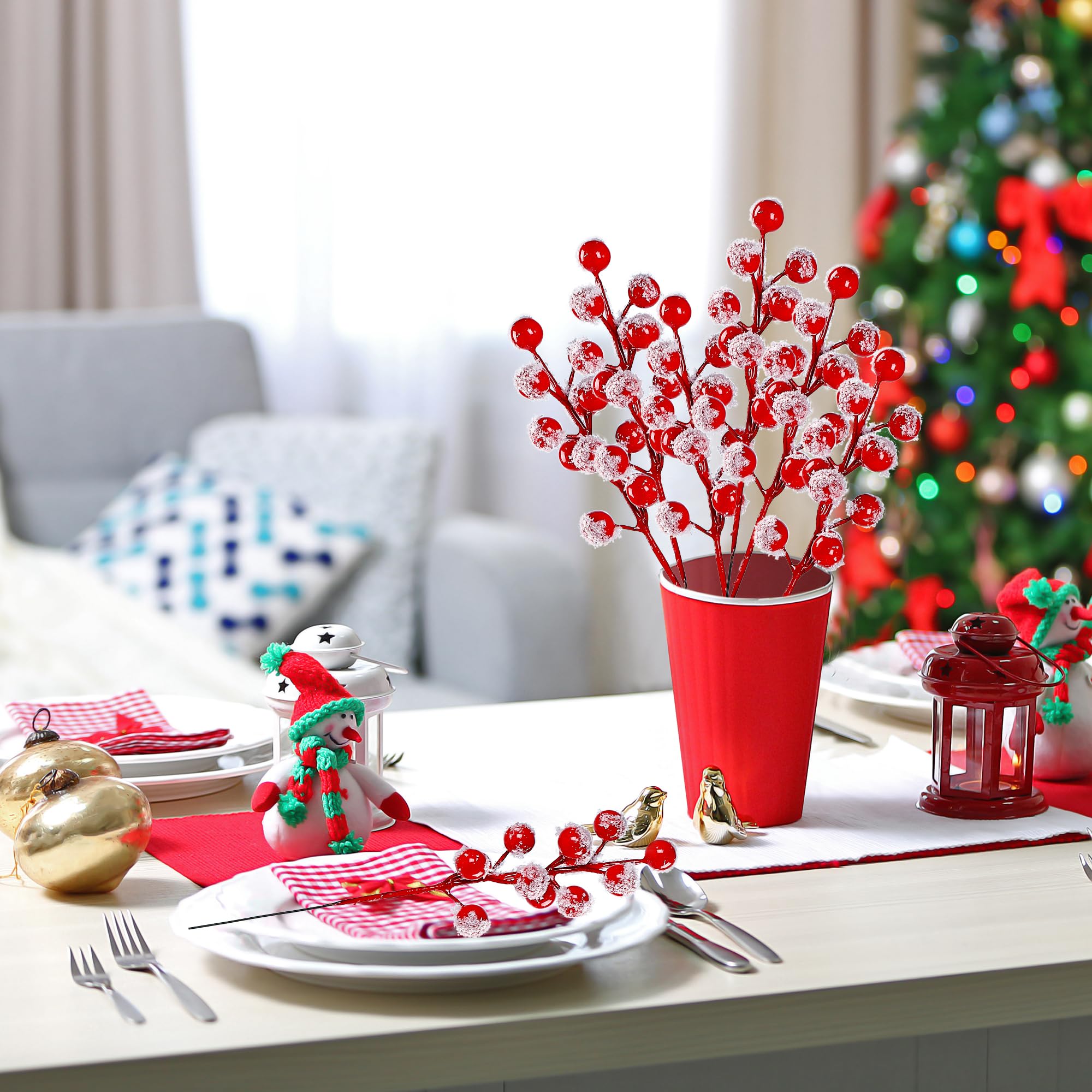 Christmas Red Berry Pine Needl - Christmas Wreath Fake incelemesi ve fiyatı
