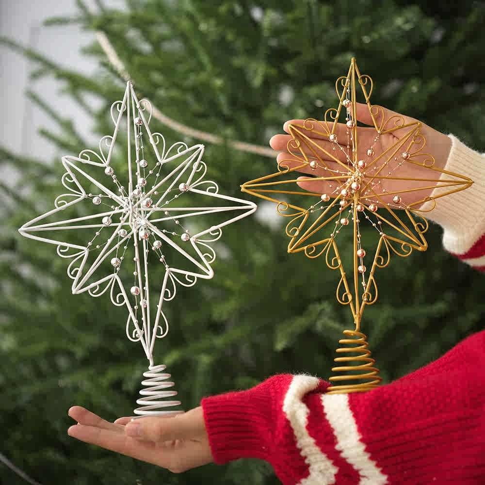12.6 Inch Creative Led Lights  - Star Tree Topper incelemesi ve fiyatı