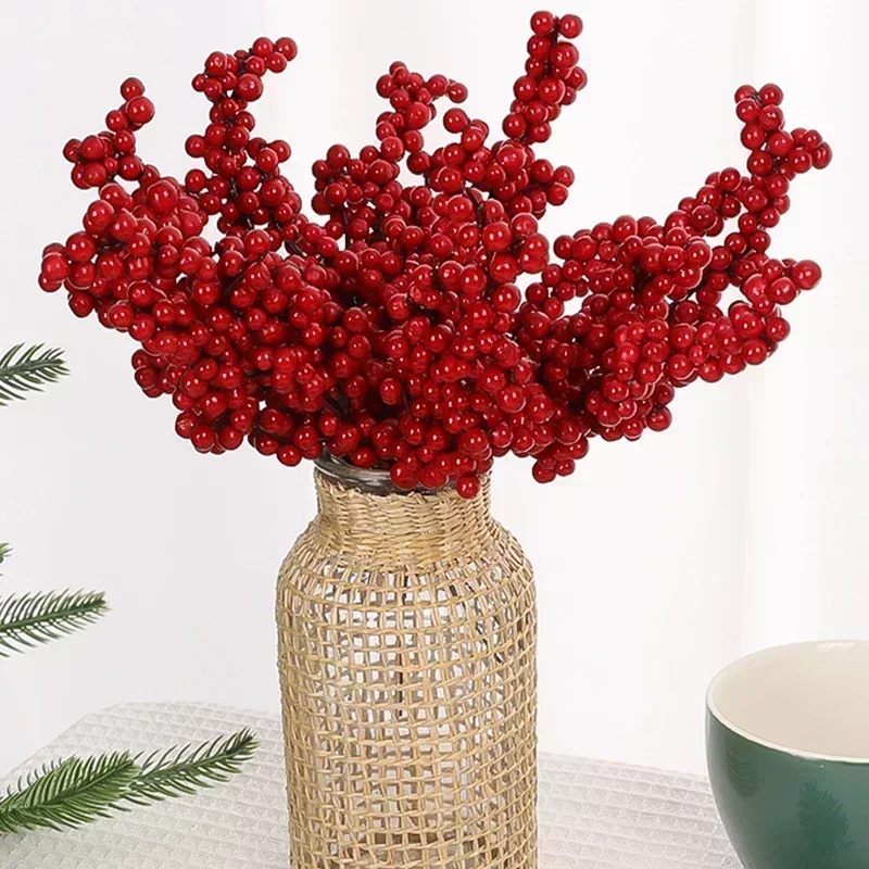 Christmas Artificial Red Berri - Christmas Wreath Fake incelemesi ve fiyatı
