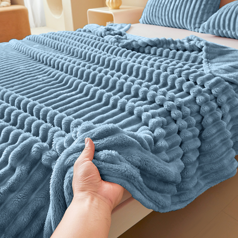 Luxurious Double-Sided Faux Ra - Christmas Throw Blanket incelemesi ve fiyatı