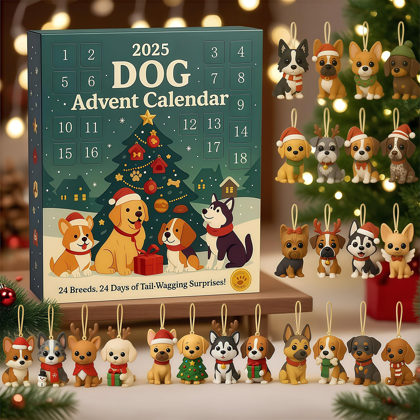 Cat Lovers 24 Days Christmas A - Advent Calendar Gift incelemesi ve fiyatı
