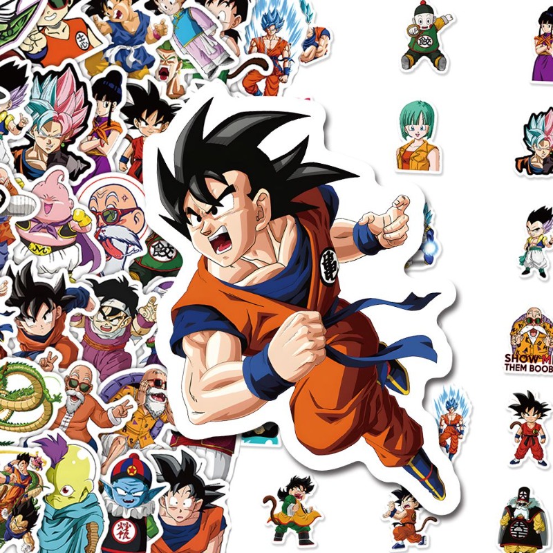 60pcs Anime Dragon Ball sticke - Ornament Ball Set incelemesi ve fiyatı