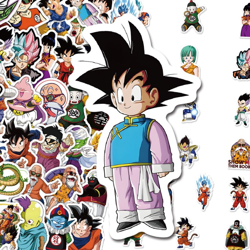 60pcs Anime Dragon Ball sticke - Ornament Ball Set incelemesi ve fiyatı