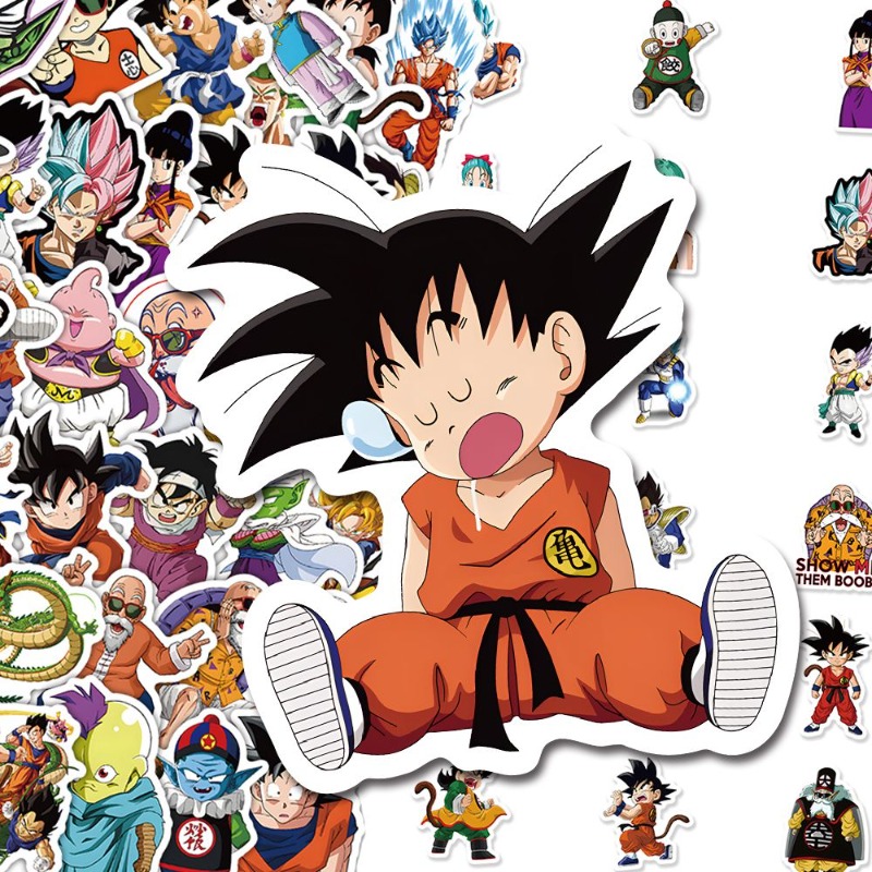 60pcs Anime Dragon Ball sticke - Ornament Ball Set incelemesi ve fiyatı