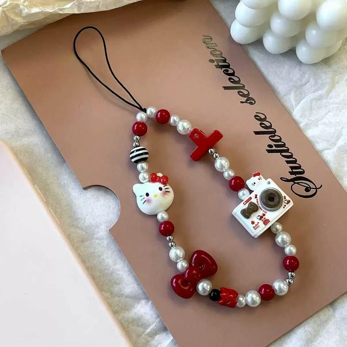 Ins Sweet Kawaii Hello Kitty   - Ribbon Bow Gift incelemesi ve fiyatı