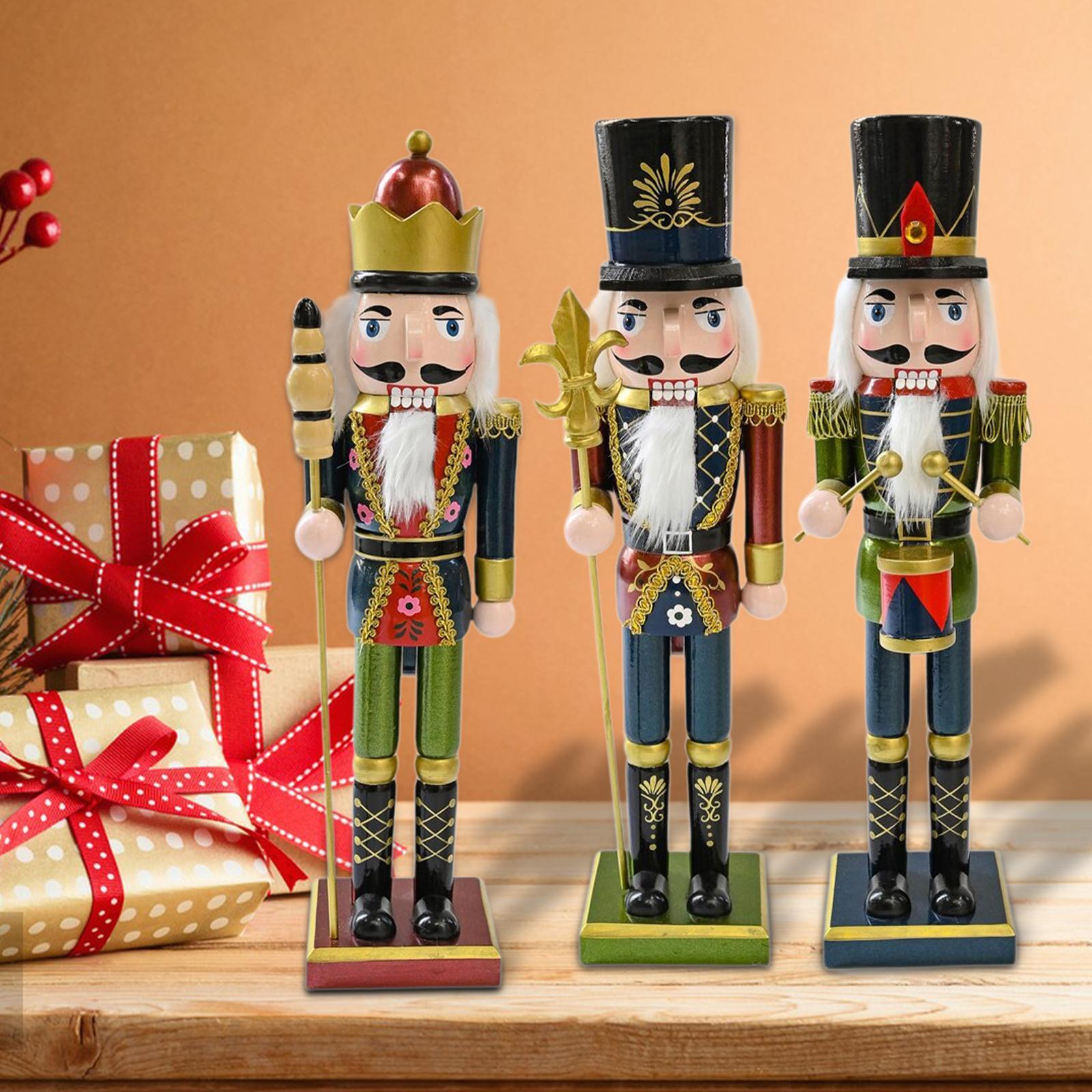 Wood Nutcracker Figure Figurin - Nutcracker Figurine incelemesi ve fiyatı