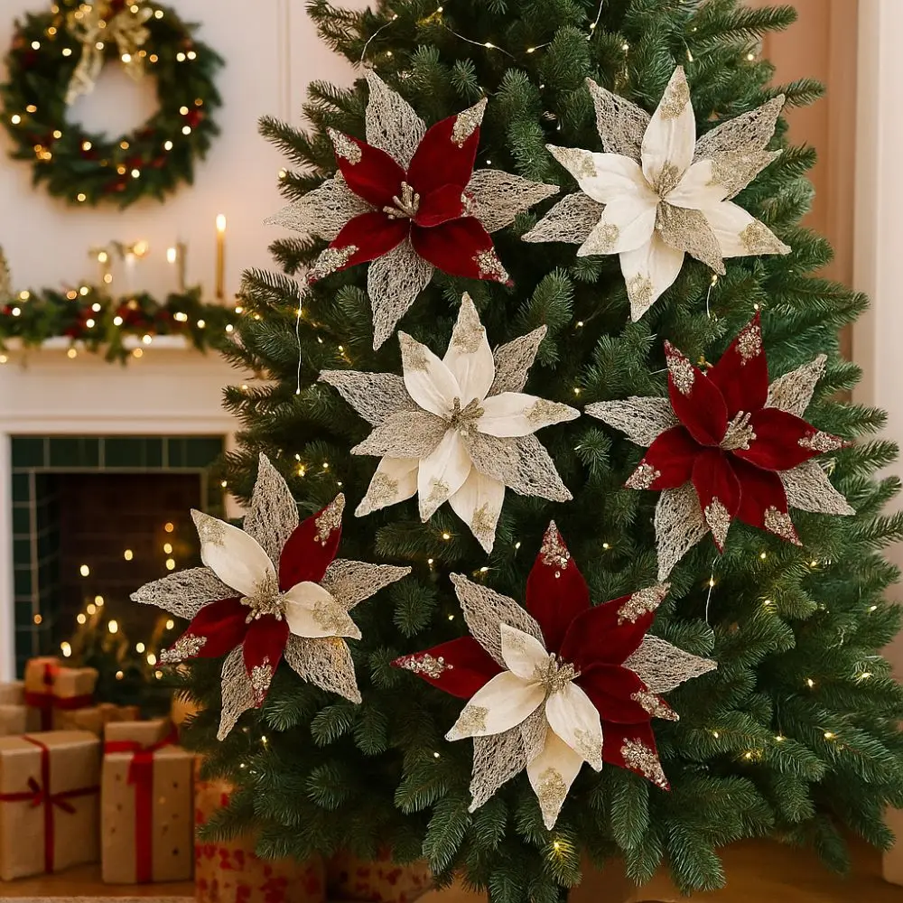 29cm Artificial Christmas Flow - Christmas Wreath Fake incelemesi ve fiyatı
