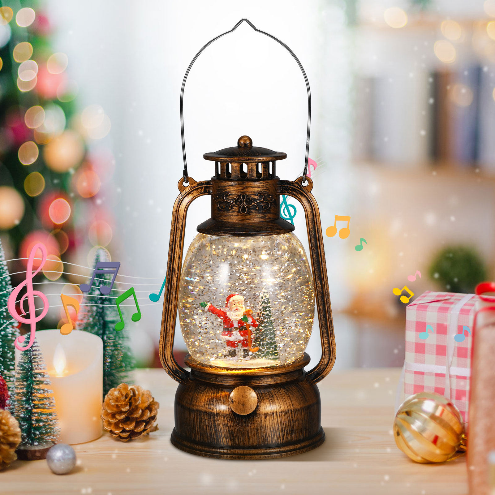Musical Christmas Snow Globe L - Snow Globe Musical incelemesi ve fiyatı
