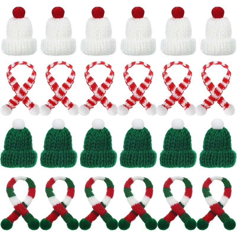 5/10Pcs Christmas Decoration M - Santa Hat Plush incelemesi ve fiyatı