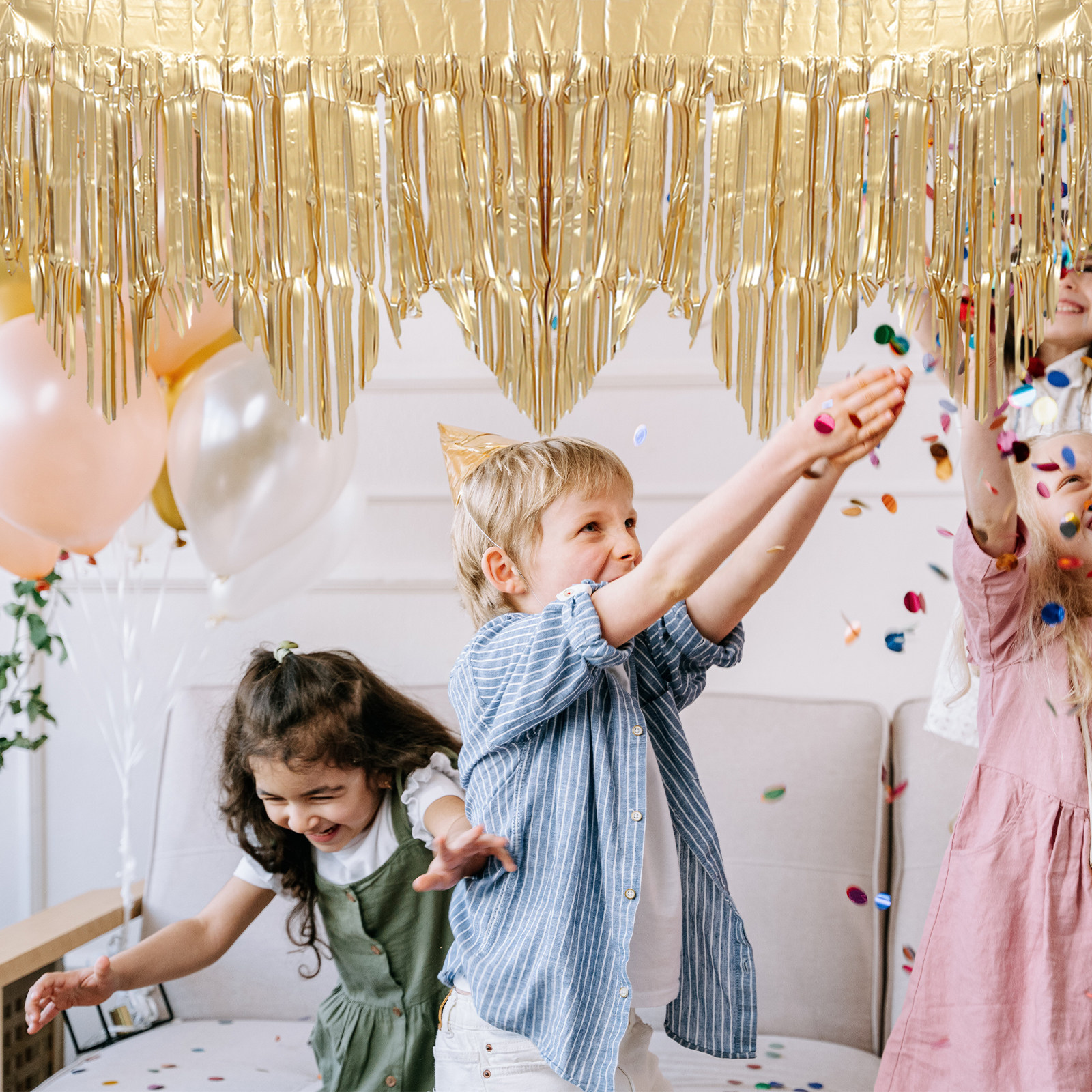 4Pcs Birthday Fringe Garland T - Tinsel Garland Decoration incelemesi ve fiyatı