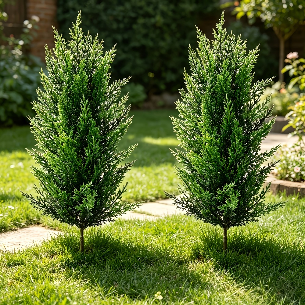 2PC Outdoor Artificial Pine Tr - Christmas Tree Artificial incelemesi ve fiyatı
