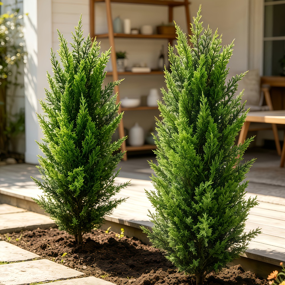 2PC Outdoor Artificial Pine Tr - Christmas Tree Artificial incelemesi ve fiyatı