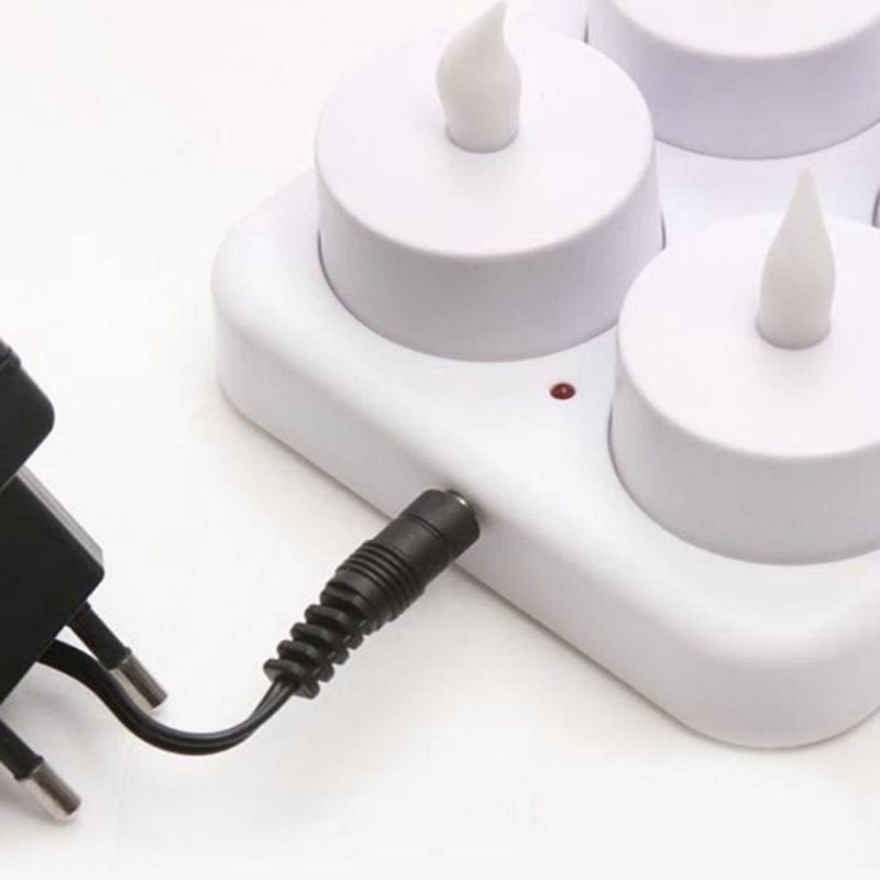 Set of 12 Rechargeable LED Can - Holiday Candle Set incelemesi ve fiyatı