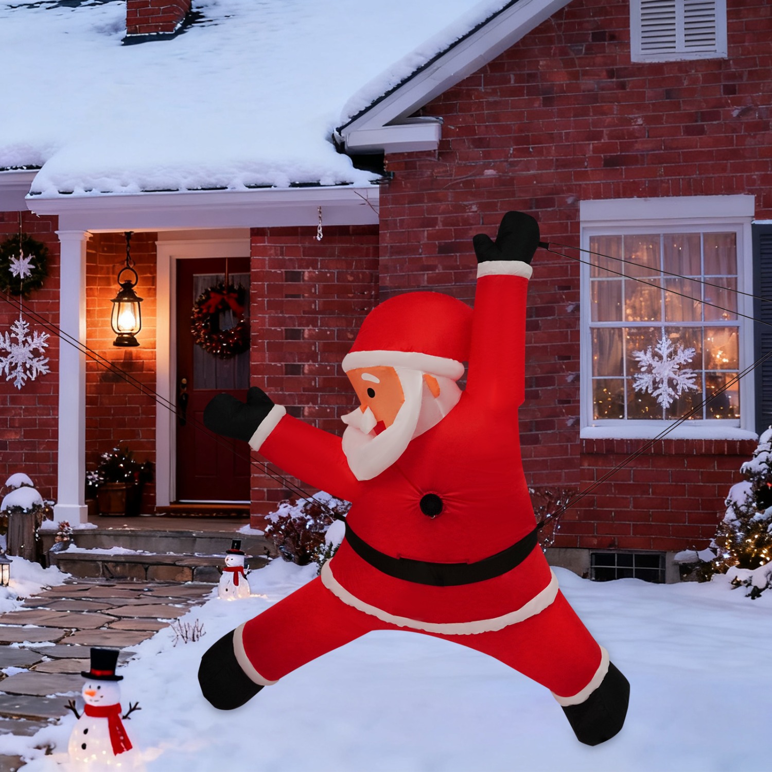 5.9FT Hanging Christmas Inflat - Christmas Lights Outdoor incelemesi ve fiyatı