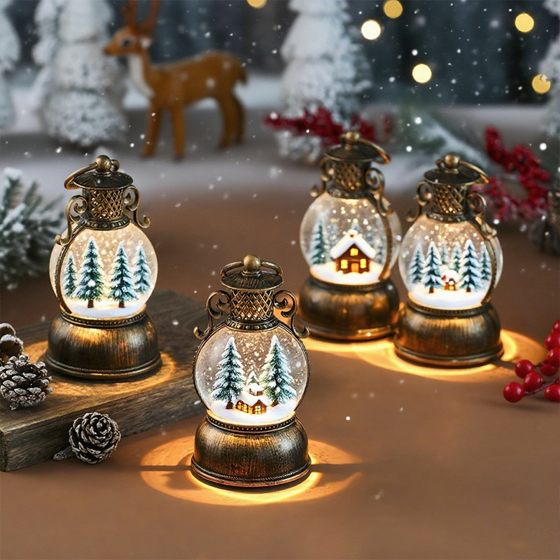 Vintage Style USB Powered Ligh - Snow Globe Musical incelemesi ve fiyatı