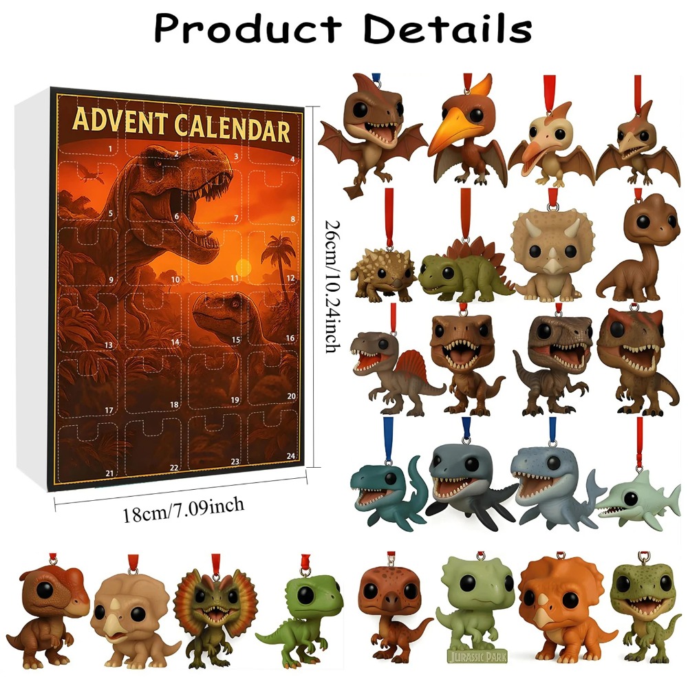 Dinosaur Park Christmas Countd - Advent Calendar Gift incelemesi ve fiyatı
