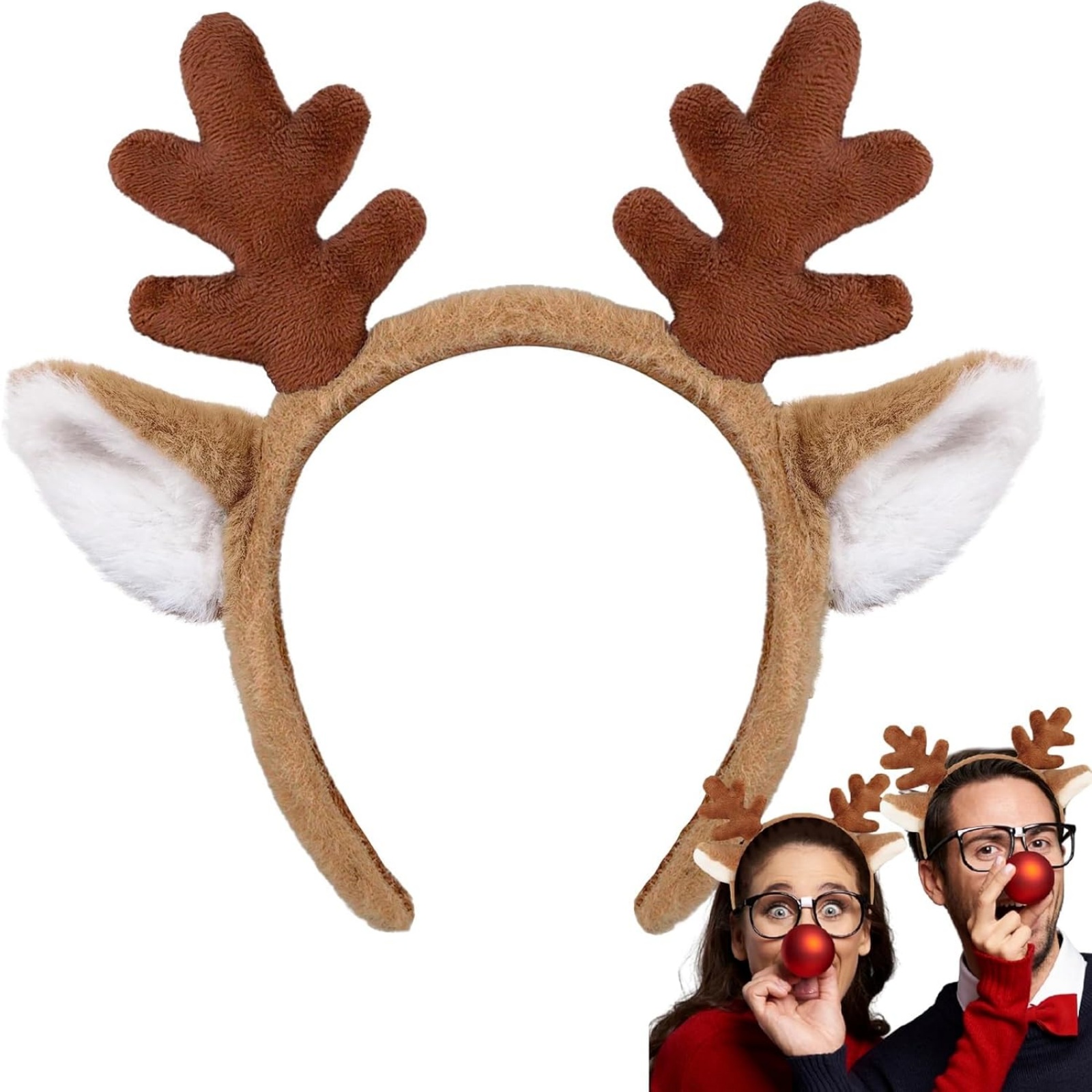 1PC Christmas Reindeer Antlers - Reindeer Antlers Headband incelemesi ve fiyatı