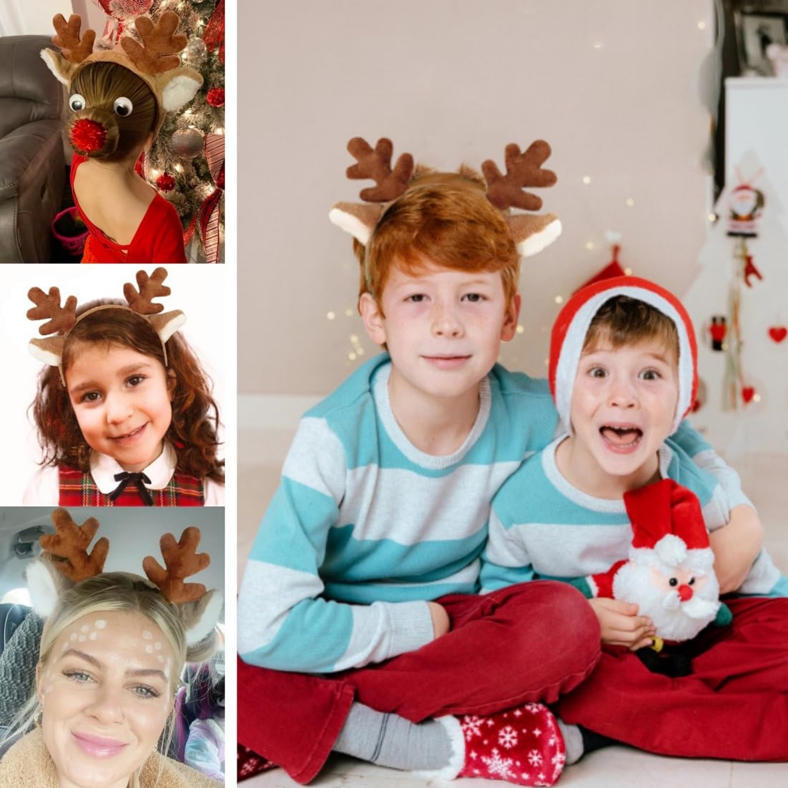 1PC Christmas Reindeer Antlers - Reindeer Antlers Headband incelemesi ve fiyatı