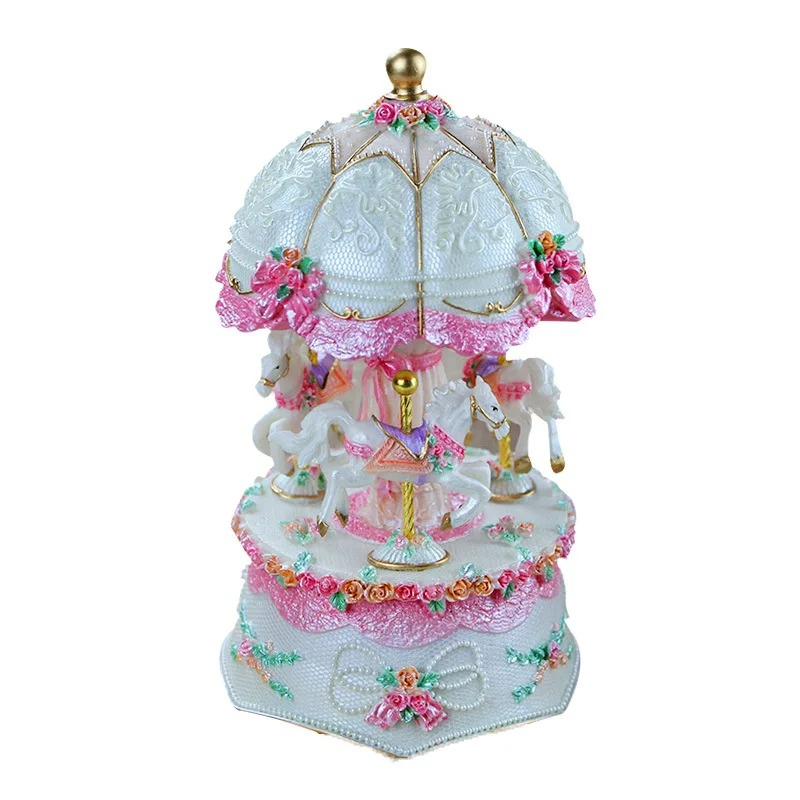 Birthday Gift Music Box Carous - Snow Globe Musical incelemesi ve fiyatı