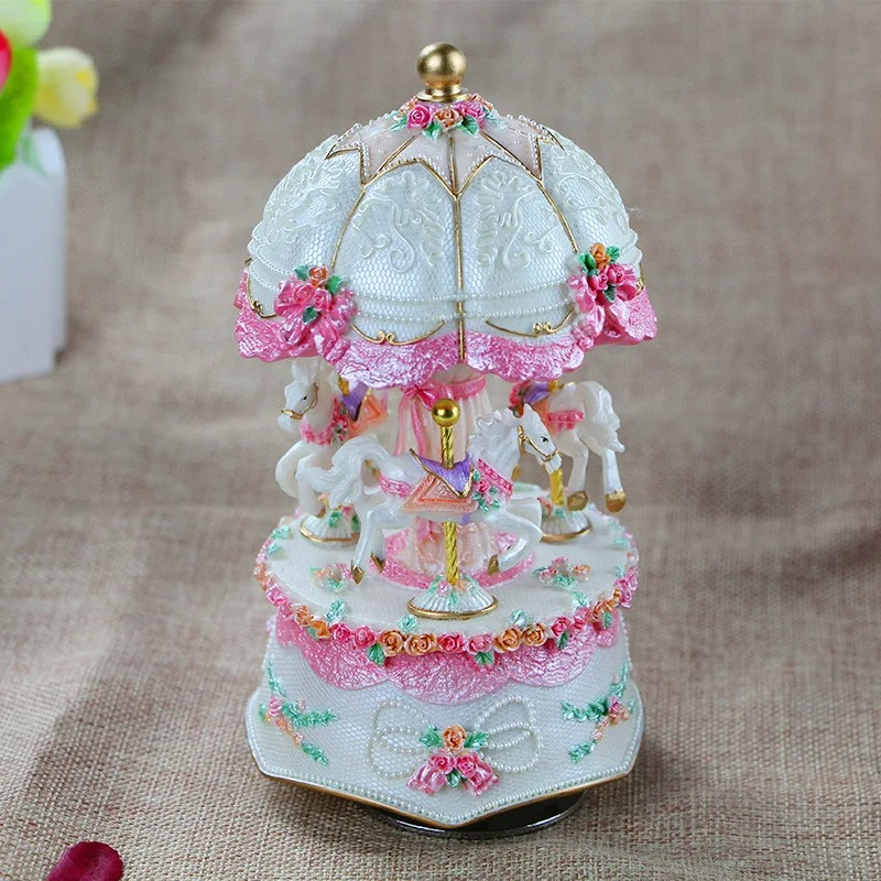 Birthday Gift Music Box Carous - Snow Globe Musical incelemesi ve fiyatı