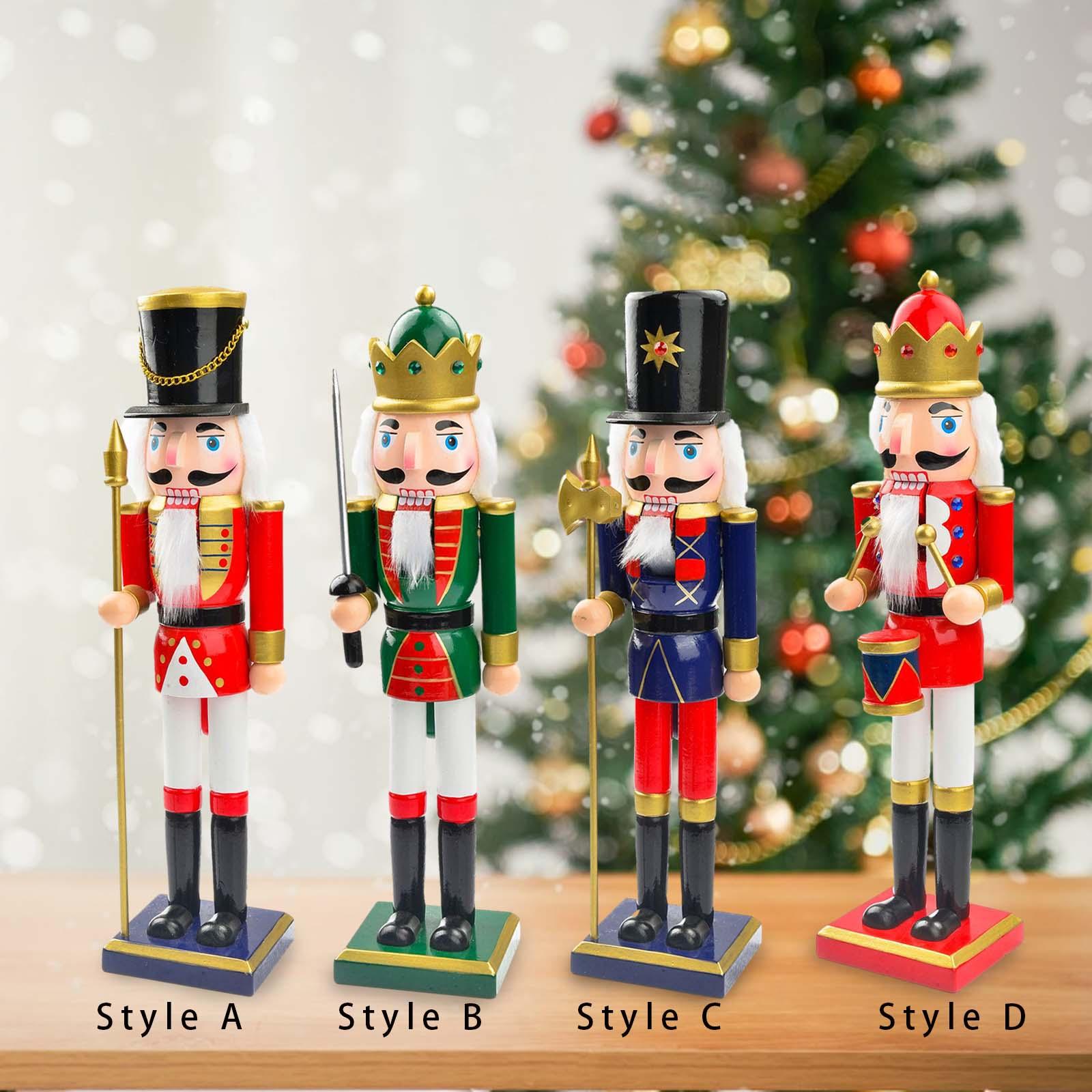 25cm Wooden Christmas Nutcrack - Nutcracker Figurine incelemesi ve fiyatı