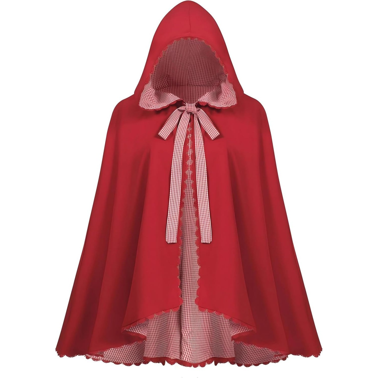 Red Plaid Cape Women's Double  - Christmas Throw Blanket incelemesi ve fiyatı