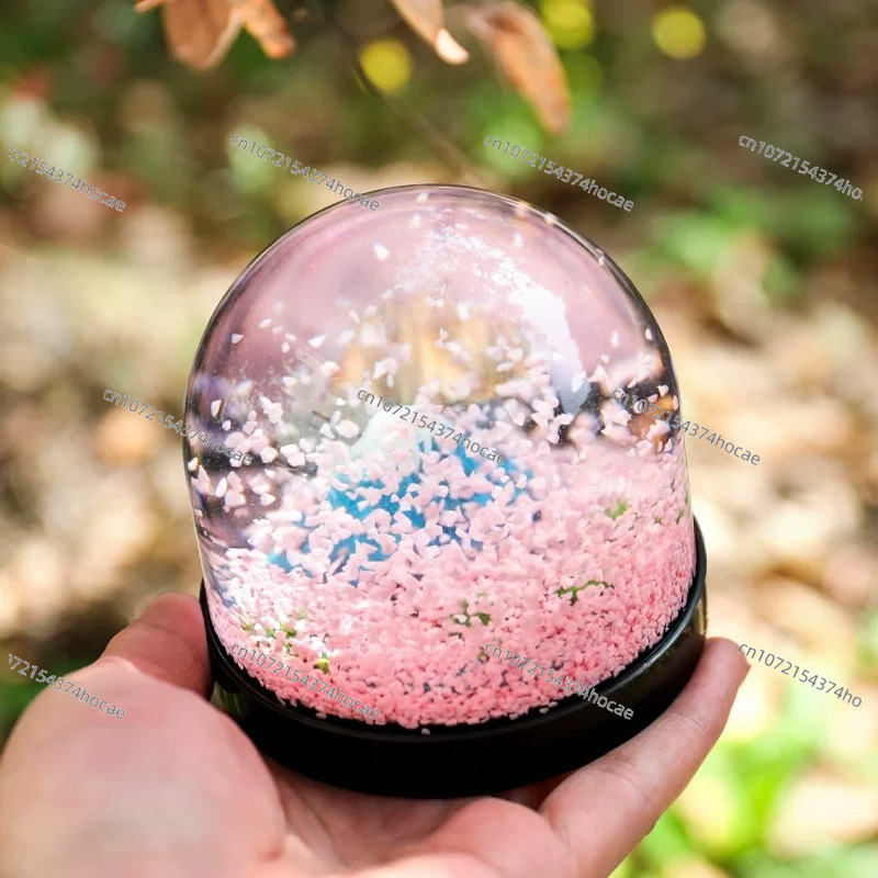 Mount Fuji romantic cherry blo - Snow Globe Musical incelemesi ve fiyatı