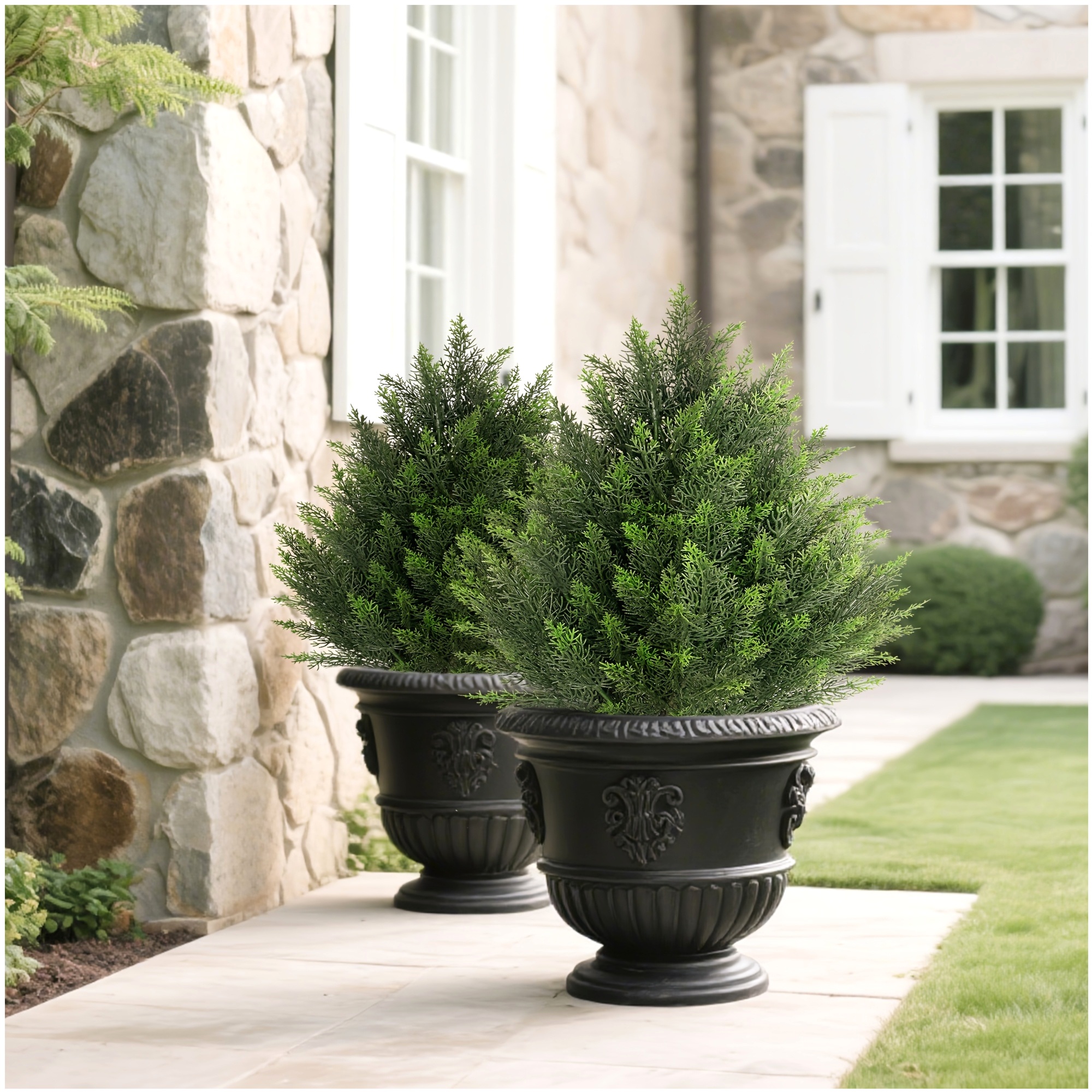 Artificial Cedar Topiary Tree  - Christmas Tree Artificial incelemesi ve fiyatı