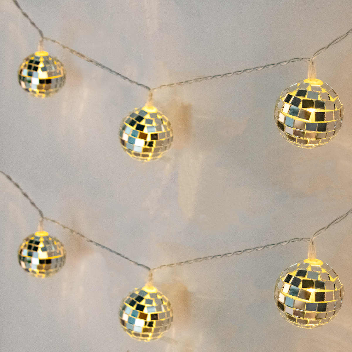 1.5m LED Mirror Ball String Li - Led Fairy String Lights incelemesi ve fiyatı