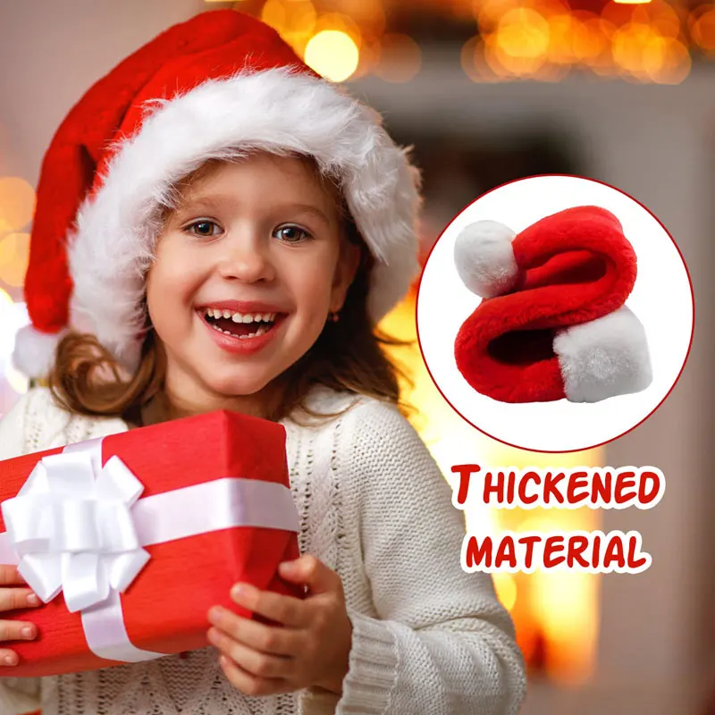 Christmas Santa Hat Xmas Long  - Santa Hat Plush incelemesi ve fiyatı