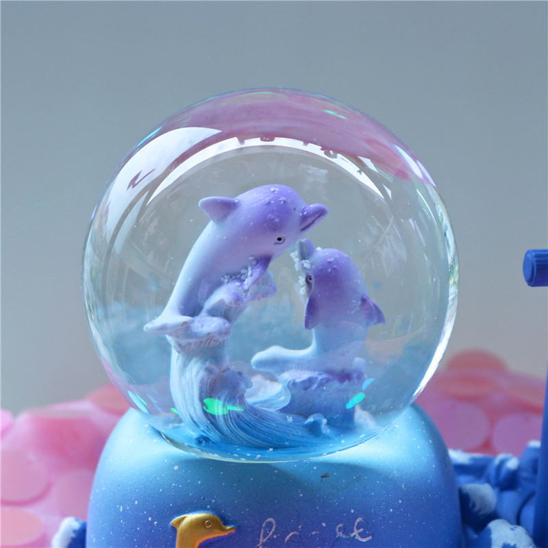 Dolphin Hourglass Timer Crysta - Snow Globe Musical incelemesi ve fiyatı