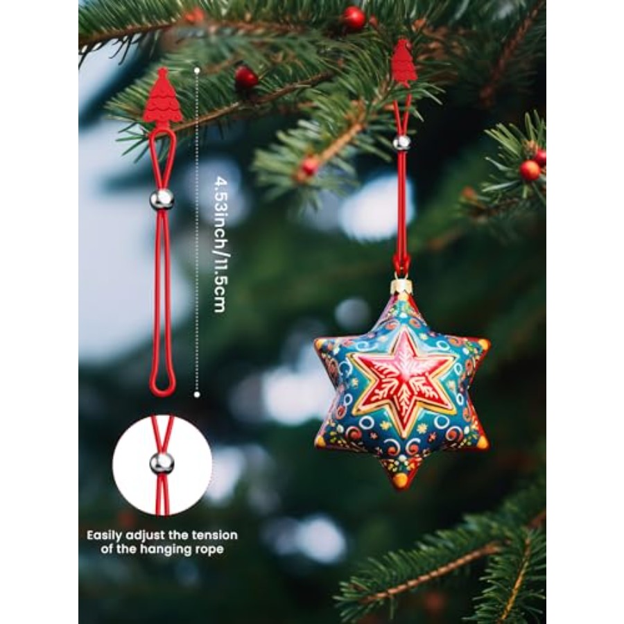 30pcs Christmas Ornament Hooks - Christmas Stocking Hanging incelemesi ve fiyatı
