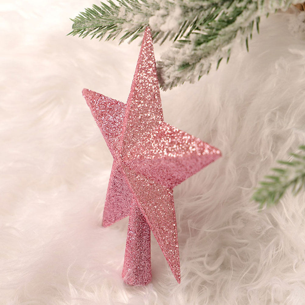 3Pcs 20Cm Small Pink Glitter S - Star Tree Topper incelemesi ve fiyatı