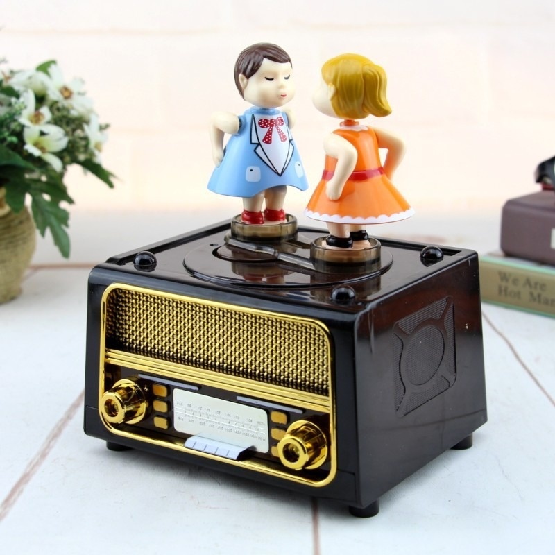 1Set Couple Kiss Music Box Bir - Snow Globe Musical incelemesi ve fiyatı