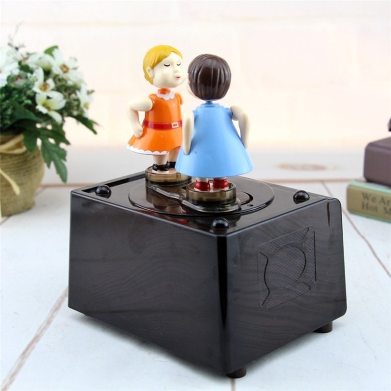 1Set Couple Kiss Music Box Bir - Snow Globe Musical incelemesi ve fiyatı