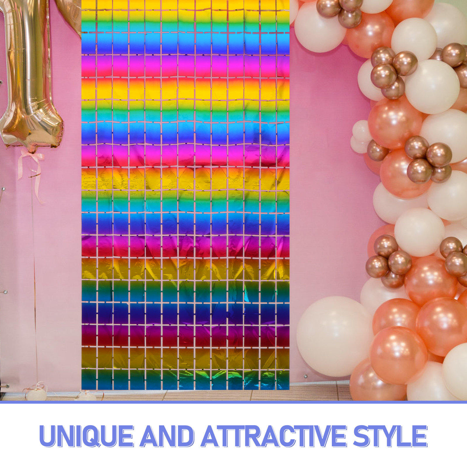 Square Tinsel Door Curtain Rai - Tinsel Garland Decoration incelemesi ve fiyatı