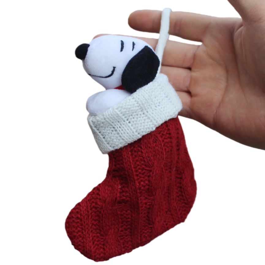 6piece 15CM Peanuts Christmas  - Christmas Stocking Hanging incelemesi ve fiyatı
