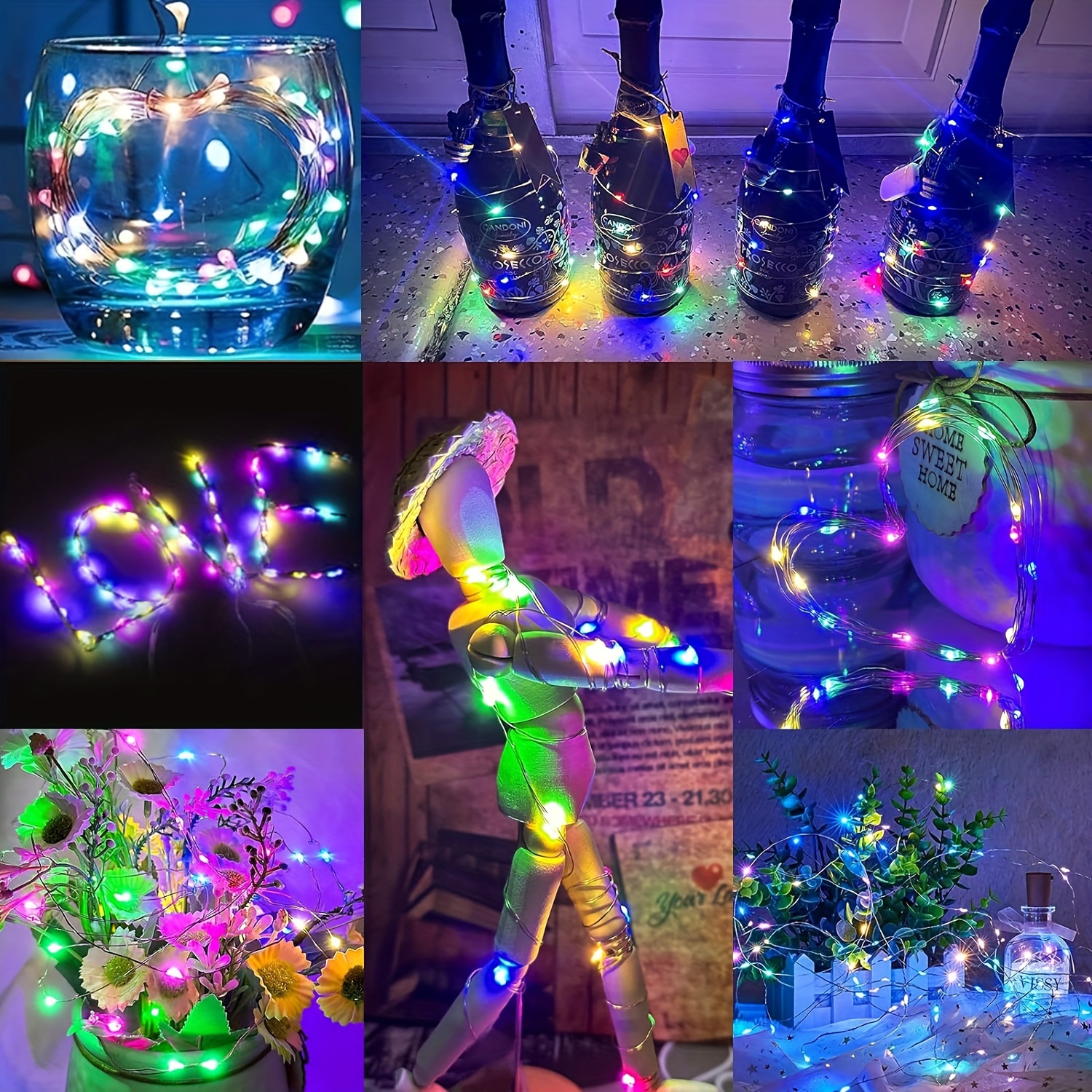 10 pcs Led Fairy Lights 3 Mode - Led Fairy String Lights incelemesi ve fiyatı